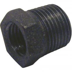 B&K 1-1/2 In. X 1/2 In. Hexagon Black Iron Bushing