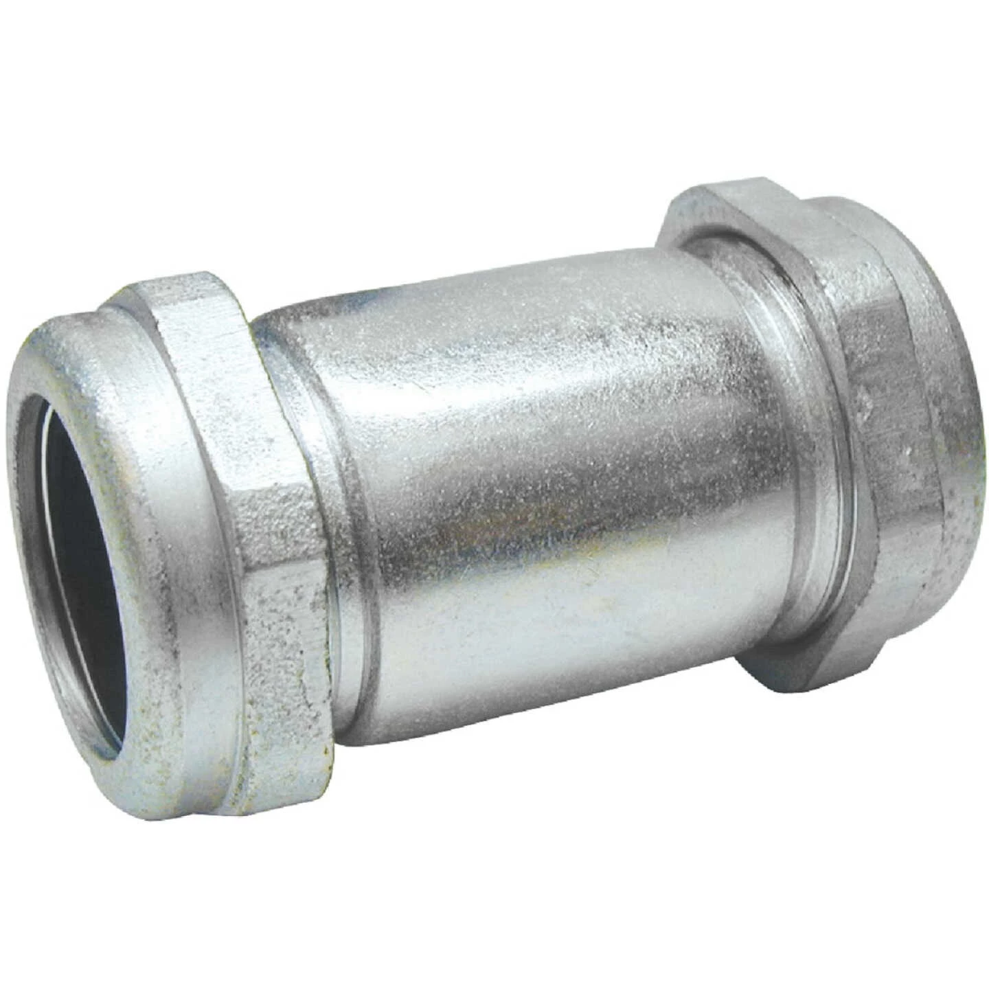B&K 1 In. X 4-1/2 In. Compression Galvanized Coupling 3 B&K 1 In. X 4-1/2 In. Compression Galvanized Coupling
