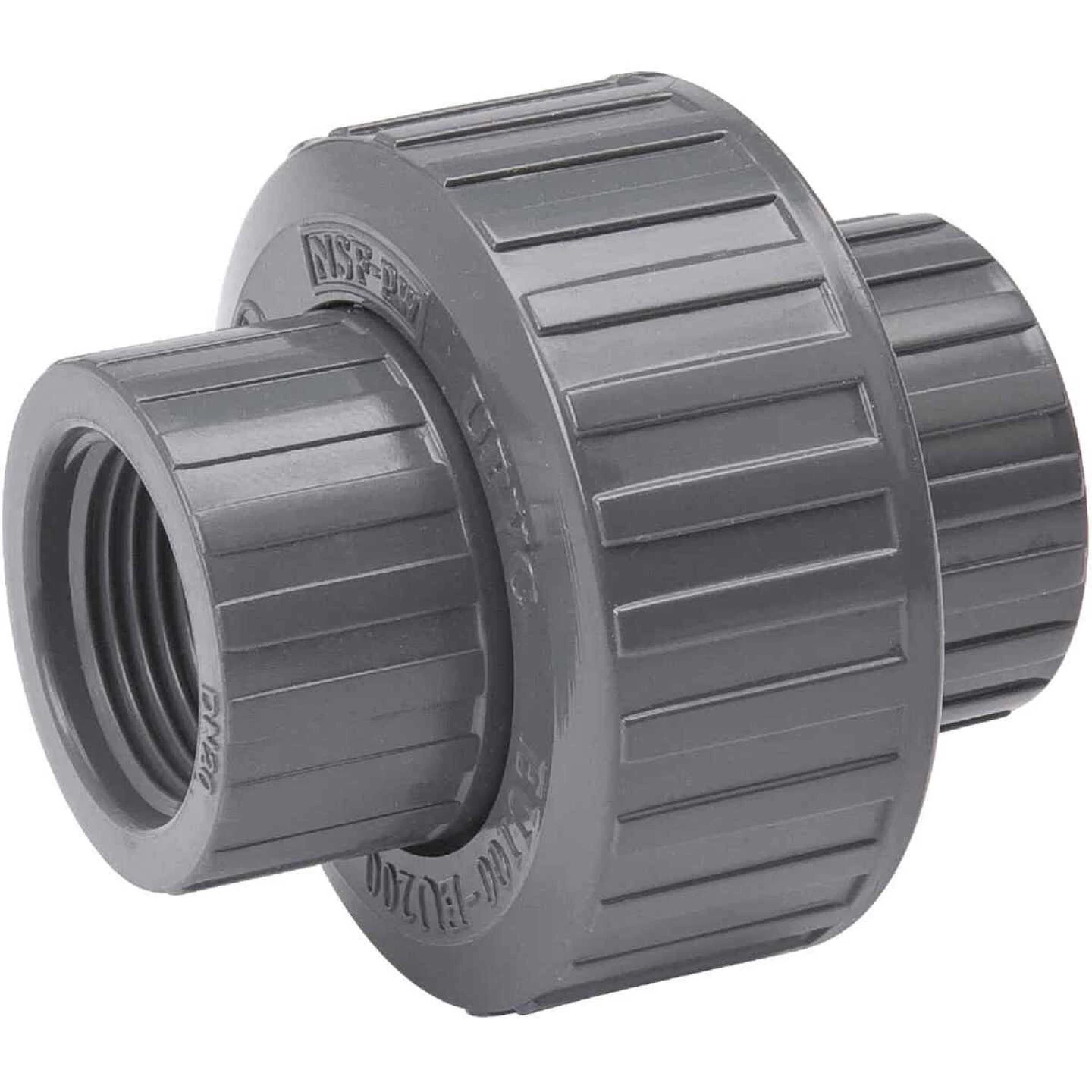 B&K 2 In. Threaded Schedule 80 PVC Union 3 B&K 2 In. Threaded Schedule 80 PVC Union