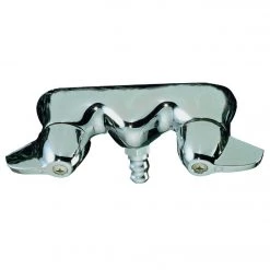 B&K B & K Chrome 2-Handle Lever Bathtub Faucet