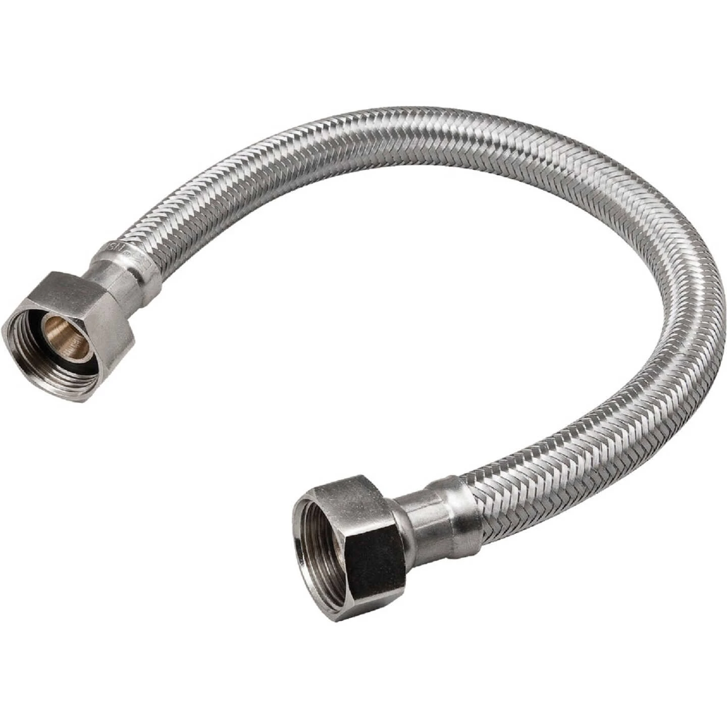 B&K 3/4 In. FIP X 3/4 In. FIP X 18 In. L Stainless Steel Water Heater Connector 3 B&K 3/4 In. FIP X 3/4 In. FIP X 18 In. L Stainless Steel Water Heater Connector