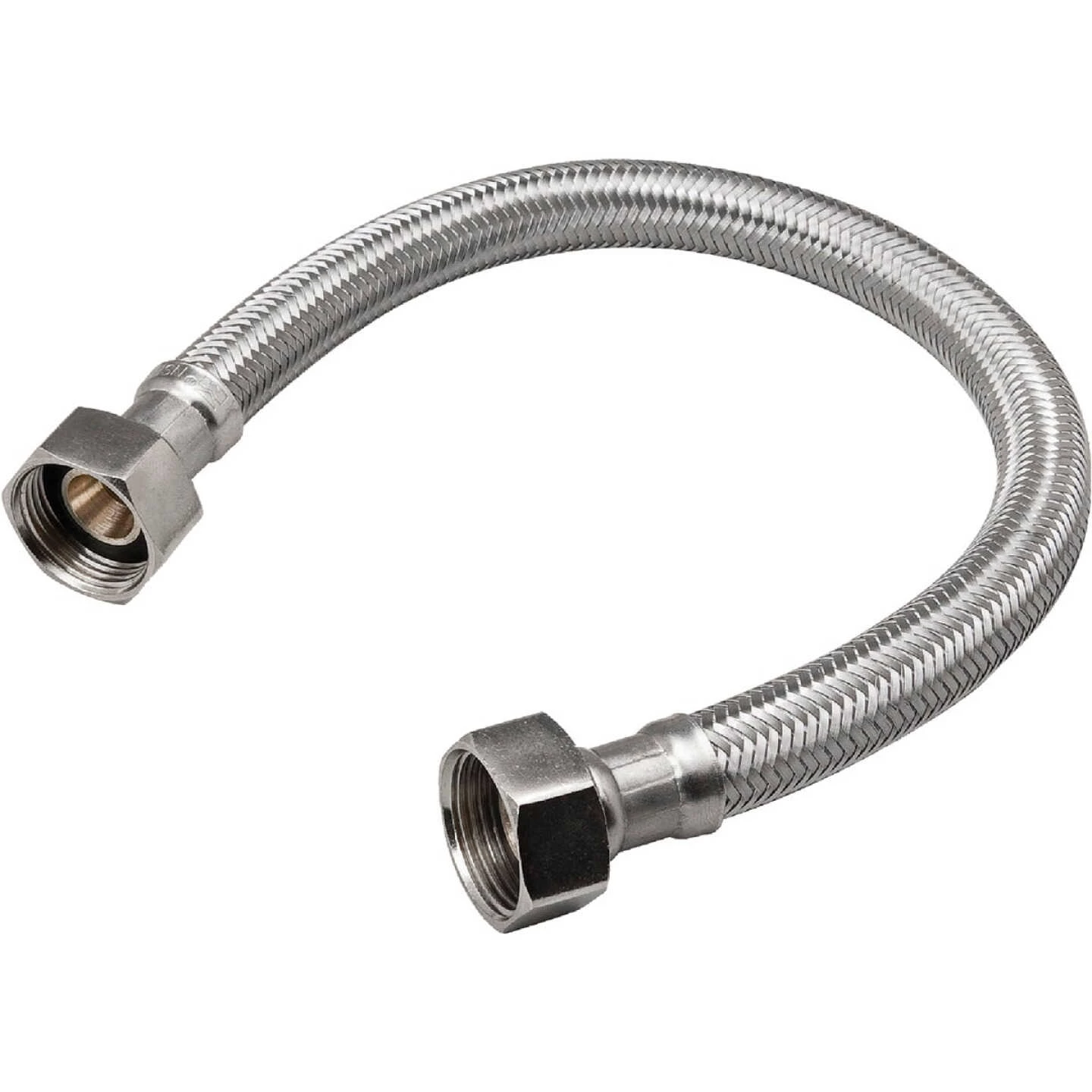 B&K 3/4 In. FIP X 3/4 In. FIP X 24 In. L Stainless Steel Water Heater Connector 3 B&K 3/4 In. FIP X 3/4 In. FIP X 24 In. L Stainless Steel Water Heater Connector