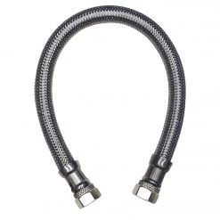 B&K 3/8 In. C X 3/8 In. C X 9 In. L Stainless Steel Faucet Connector