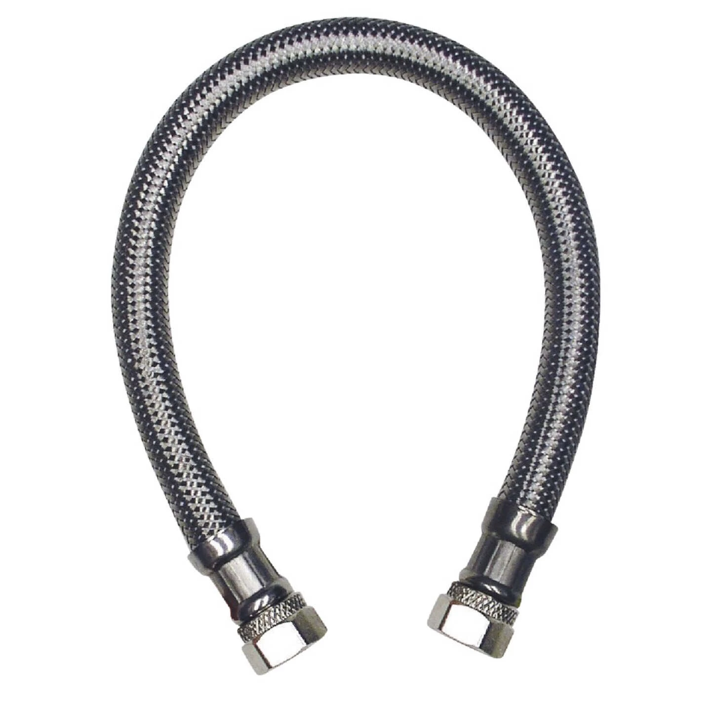 B&K 3/8 In. C X 3/8 In. C X 9 In. L Stainless Steel Faucet Connector 3 B&K 3/8 In. C X 3/8 In. C X 9 In. L Stainless Steel Faucet Connector