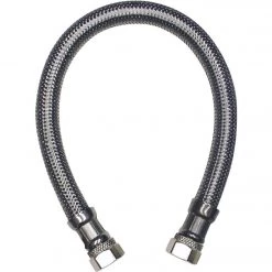 B&K 3/8 In. C X 3/8 In. C X 20 In. L Stainless Steel Faucet Connector