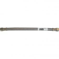 B&K 3/8 In. C X 3/8 In. C X 24 In. L Stainless Steel Faucet Connector