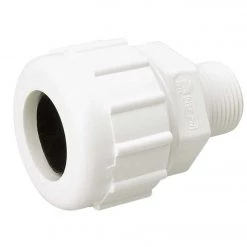B&K 1 In. MIPT Schedule 40 Compression Union PVC Adapter