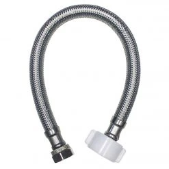 B&K 3/8 In. Flare X 7/8 In. BC X 12 In. L Toilet Connector Texas Flare