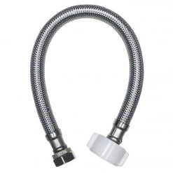 B&K 3/8 In. Flare X 7/8 In. BC X 20 In. L Toilet Connector Texas Flare